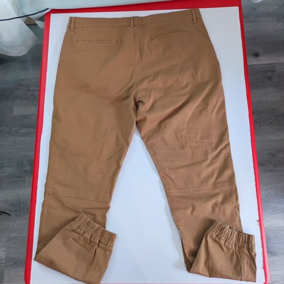 Never Lose Hedge cargo jogger pants men's size L desert brown, fitted - Picture 4 of 14